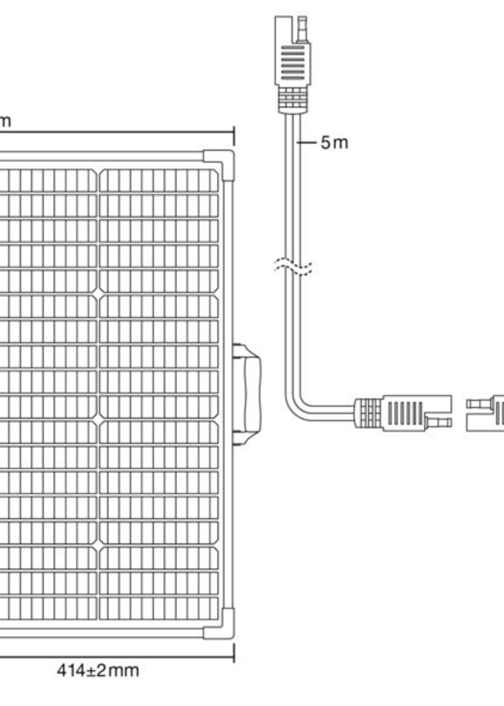 Osram Acculader Solar 100W - OHPS100