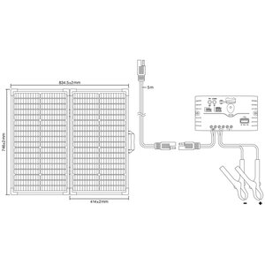 Osram Acculader Solar 100W - OHPS100