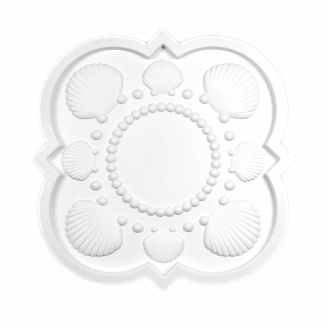 Grand Decor Rozet SEASHELL diameter 56,0 cm babykamer / kinderkamer