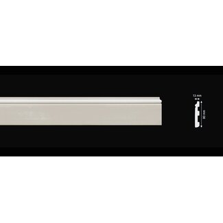 Homestar Plint CF11 (80 x 13 mm), lengte 2 m