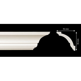 Homestar AS (70 x 70 mm), lengte 2 m