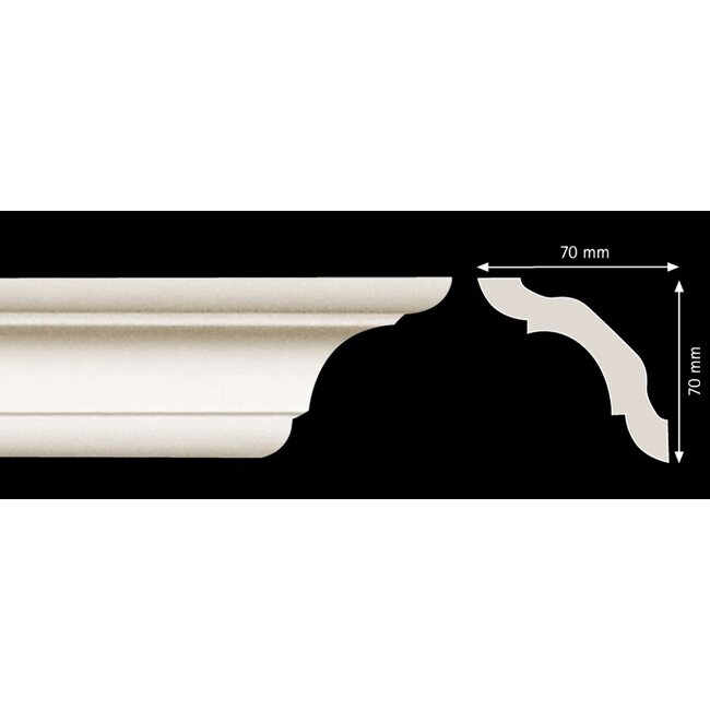 Homestar C100 (70 x 70 mm), lengte 2 m