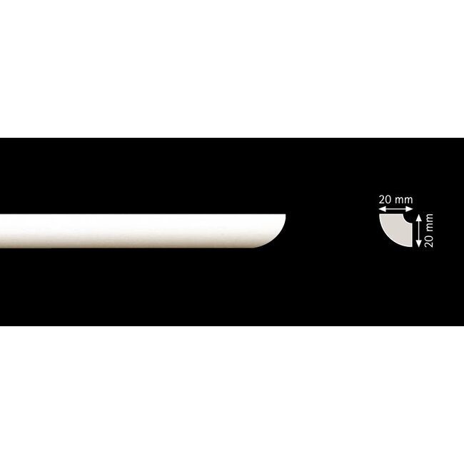 Homestar D20 (20 x 20 mm), lengte 2 m