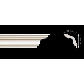 Homestar K60 (60 x 60 mm), lengte 2 m Homestar K60 (60 x 60 mm), lengte 2 m