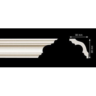 Homestar K80 (80 x 80 mm), lengte 2 m