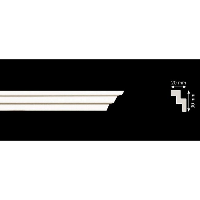 Homestar T30 (20 x 30 mm), lengte 2 m