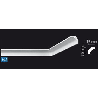 NMC Nomastyl Plus B2 (35 x 35 mm), lengte 2 m NMC Nomastyl Plus B2 (35 x 35 mm), lengte 2 m