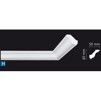 NMC Nomastyl Plus H (40 x 50 mm), lengte 2 m NMC Nomastyl Plus H (40 x 50 mm), lengte 2 m