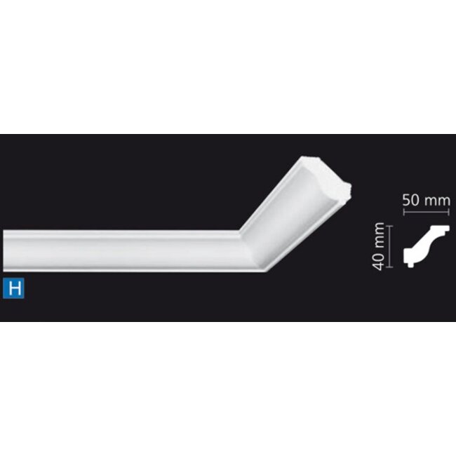 NMC Nomastyl Plus H (40 x 50 mm), lengte 2 m