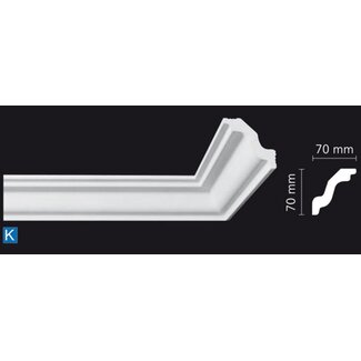 NMC Nomastyl Plus K (70 x 70 mm), lengte 2 m NMC Nomastyl Plus K (70 x 70 mm), lengte 2 m