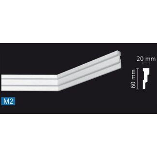 NMC Nomastyl Plus M2 (60 x 20 mm), lengte 2 m