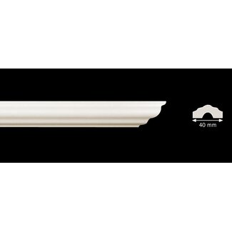 Homestar I40 Kaderlijst (40 mm), lengte 2 m
