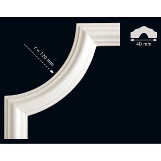 Homestar Hoekbocht BI40, Set (= 4 stuks)