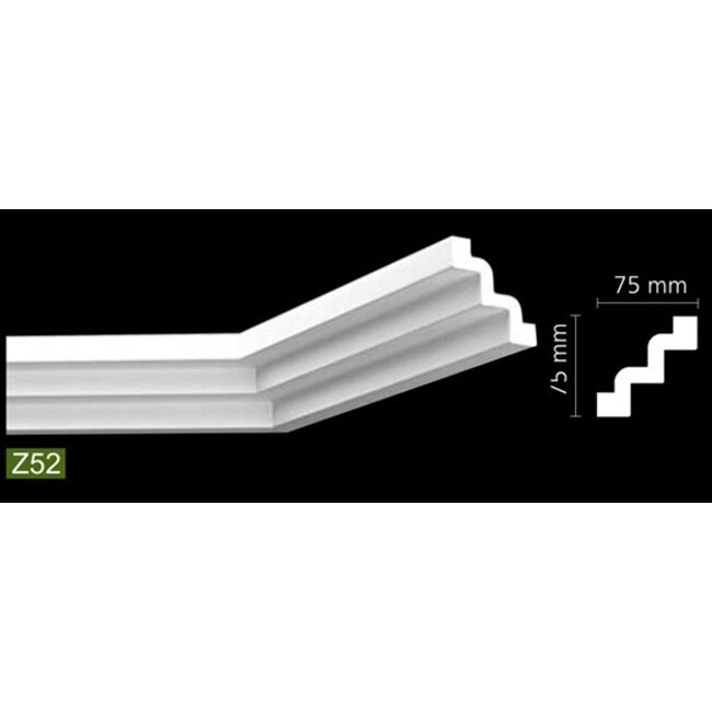 NMC Arstyl Z52 (75 x 75 mm), lengte 2 m