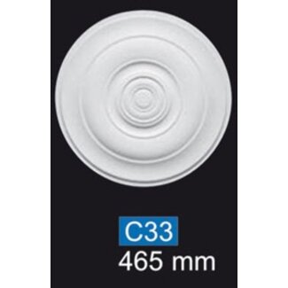 NMC Deco B33 Rozet  d 46,5 cm, polystyreen EPS