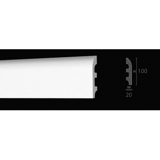 NMC Floorstyl FL5 (100 x 20 mm), lengte 2 m