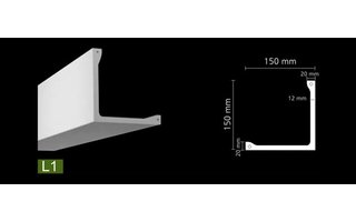 NMC Arstyl L1 (150 x 150 mm), lengte 2 m