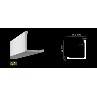 NMC Arstyl L1 (150 x 150 mm), lengte 2 m