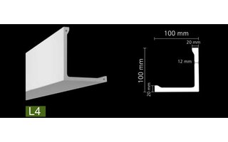 NMC Arstyl L4 (100 x 100 mm), lengte 2 m