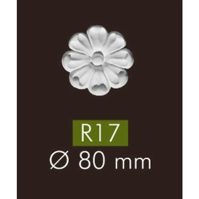 NMC Arstyl R17 diameter 8 cm, set (= 4 stuks)