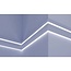 Grand Decor Polyurethaan - LED sierlijst voor indirecte verlichting, KF502 (75 x 36 mm), lengte 2 m
