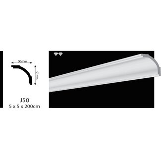 Vidella VJ50 (50 x 50 mm), lengte 2 m OP=OP