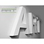 Art Décor 3D Letters Alfabet en Symbolen Polyurethaan hoogte ca. 20 cm