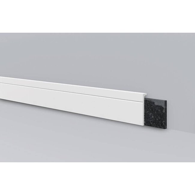 NMC Wallstyl CF2 Overzetplint (110 x 22 mm), lengte 2 m