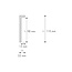 NMC Wallstyl CF2 Overzetplint (110 x 22 mm), lengte 2 m