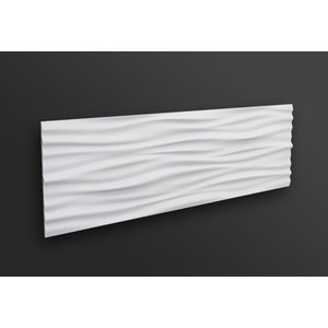 NMC 3D Wallpanel / Wandpaneel Liquid Polyurethaan (1135 x 380 x 28.5 mm)  - 6 Wandpanelen