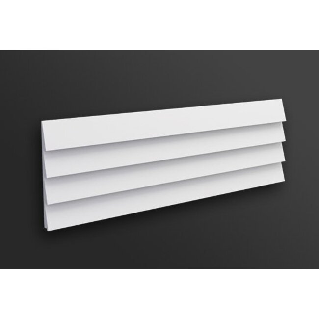 NMC 3D Wallpanel / Wandpaneel Stripe Polyurethaan (1135 x 380 x 38.2 mm) - 4 Wandpanelen