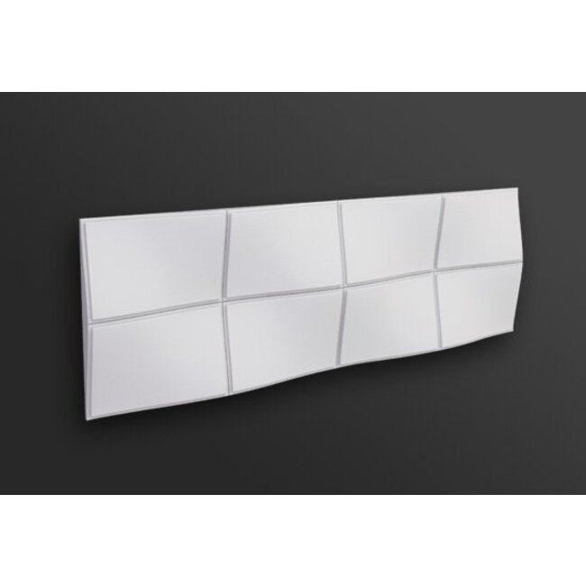 NMC 3D Wallpanel / Wandpaneel Bump Polyurethaan (1135 x 380 x 43 mm)  - 3 wandpanelen