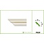 Grand Decor Kroonlijst P829 (40 x 38 mm), polyurethaan, lengte 2 m