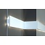 Tesori LED sierlijst voor indirecte verlichting XPS, KD302 (120x40 mm), lengte 1,15 m
