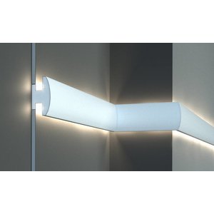 Tesori LED sierlijst voor indirecte verlichting XPS, KD305 (90 x50 mm), lengte 1,15 m