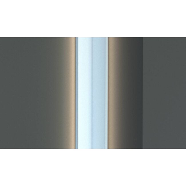 Tesori LED sierlijst voor indirecte verlichting XPS, KD203 (95 x 95 mm), lengte 1,15 m
