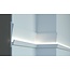 Tesori LED sierlijst voor indirecte verlichting XPS, KD406 (180 x 35 mm), lengte 1,15 m - Verzonken / Semi-Verzonken