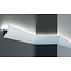 Grand Decor Polyurethaan - LED sierlijst voor indirecte verlichting, KF502 (75 x 36 mm), lengte 2 m