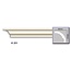 Grand Decor Kroonlijst P922 / K231  (40 x 40 mm), polyurethaan, lengte 2 m
