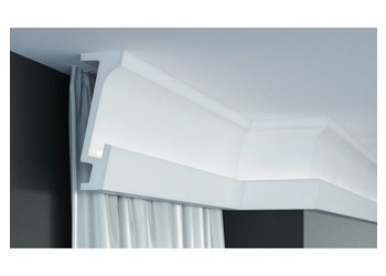 Grand Decor KF804 (160 x 70 mm), lengte 2 m, PU - LED sierlijst voor indirecte verlichting