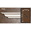 Grand Decor Kroonlijst P855 (91 x 91 mm), polyurethaan, lengte 2 m