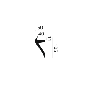 NMC Arstyl  IL2 (105 x 50 mm), lengte 2 m