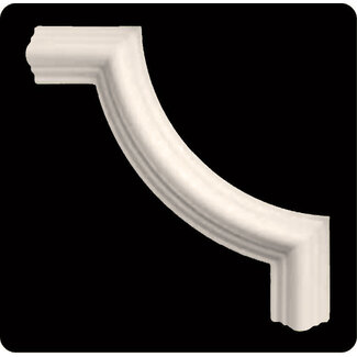Homestar Hoekbochten r=120 mm BW11, set (= 4 stuks)