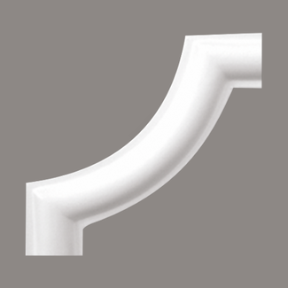 Grand Decor CR954Bhoekbochten (80 x 80 mm), polyurethaan, set (4 hoeken)