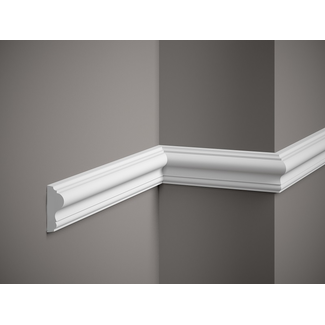 Grand Decor Kaderlijst M201 (40 x 20 mm), polyurethaan, lengte 2 m OP = OP