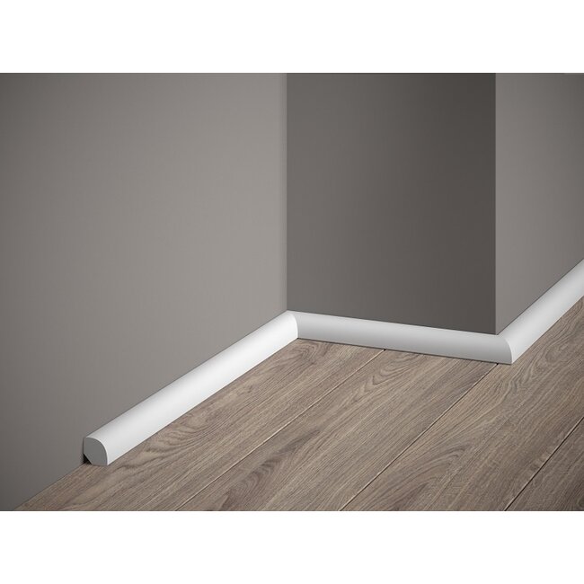 Lijst & Ornament Plint MD235 (18 x 18 mm), lengte 2 m