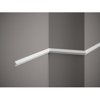Lijst & Ornament Plint MD003 (22 x 10 mm), lengte 2 m