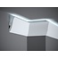 Lijst & Ornament Plint LED QL009 (120 x 47 mm), lengte 2 m