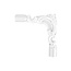 Grand Decor CR810B hoekbochten (200 x 190 mm), polyurethaan, set (4 hoeken)
