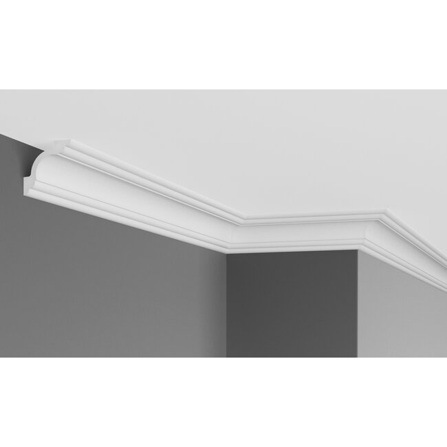 Grand Decor Kroonlijst P810 (53 x 50 mm), polyurethaan, lengte 2 m